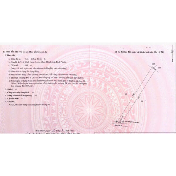 đất nền minh hưng chơn thành